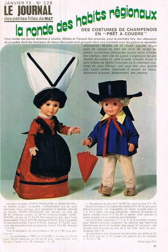 Page poupée françoise - poupÉe,