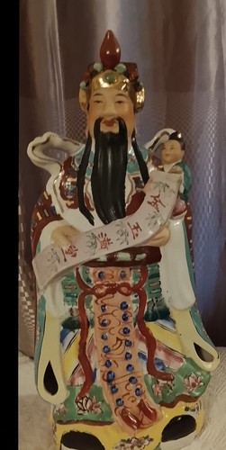 Statue chinoise ancienne 45 - chinoise, h