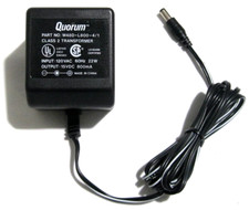 Genuine QUORUM W48D-L800-4/1 AC/DC Wall Adapter Power Supply 15V 800mA - TESTED