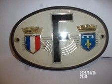 RARE ANCIENNE PLAQUE  F
