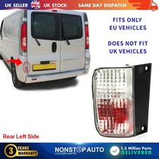 Réflecteur Arrière Avec Lampe Anti-Brouillard Gauche Pour Opel Vivaro 4419131