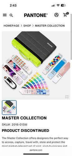 Pantone master collection - pantone,