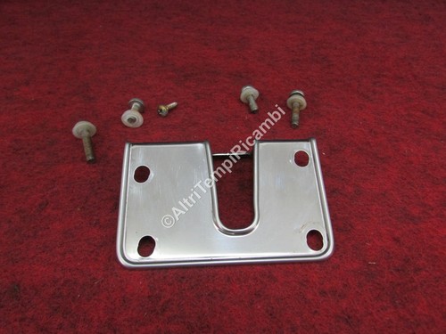 Plaque cadre chrome - plaque, serrure