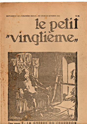 Petit vingtième 1931 n - vingtième, n°