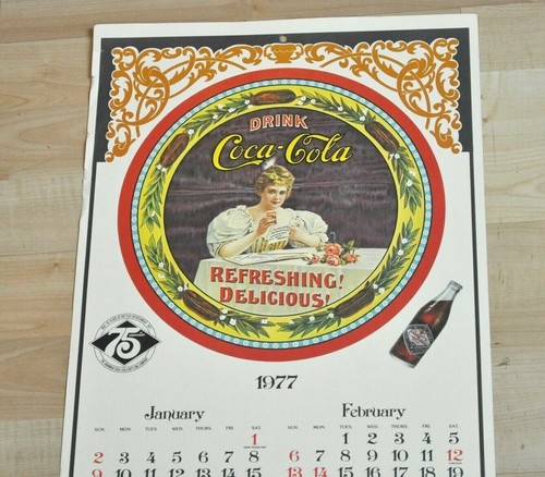 Calendrier mural vintage - calendrier,