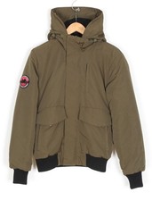 SUPERDRY Everest Bomber Jacket Homme Taille XS Capuche Rembourrée MJ6105