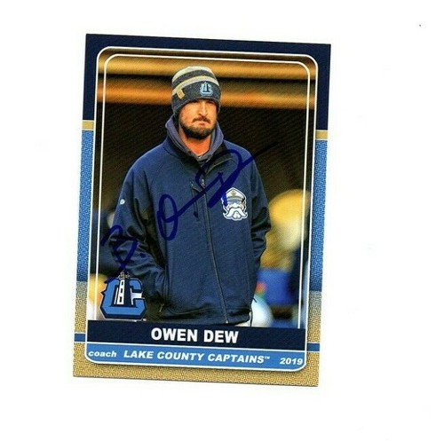 Owen dew signed autographed - dew,