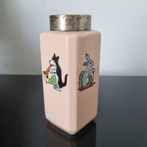Longwy 1920 vase pot - vase, en