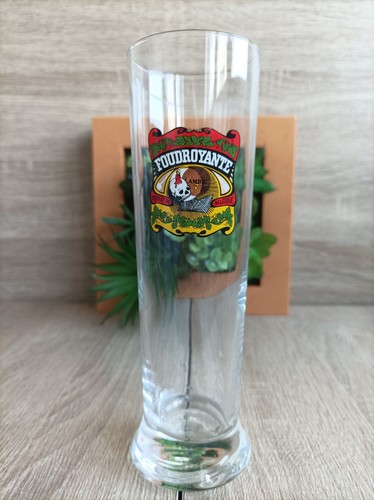 Verre bière foudroyante - à,
