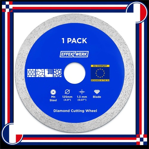 Disque diamant 125 - 125, mm