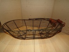 Ancien panier à oeuf métal 2
