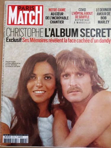 Paris match christophe - christophe, l'