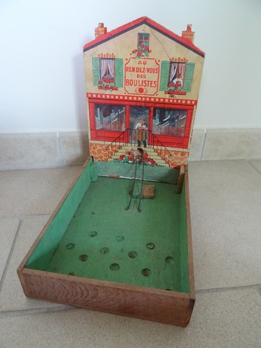 Jouet ancien bois rendez - ancien, en