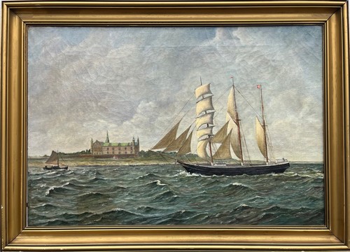Tableau huile marine peinture - tableau,