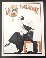 Revue. La Vie Parisienne. Numéro 18. 1922. Perroquet - Perruche. Georges Barbier