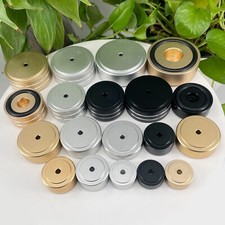 4PCS Speaker Isolation Feet Aluminum AMP CD HIFI Audio Shock Absorption Feet Pad