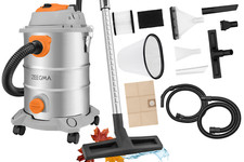 ZEEGMA® Aspirateur Industriel Aspirateur Humide Sec Aspirateur Industriel 25L...