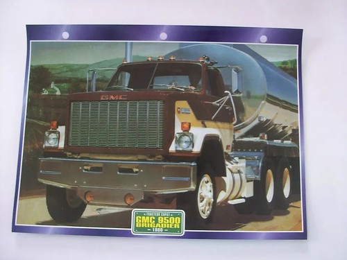 Carte fiche camion - carte,