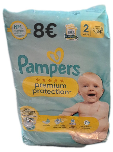 Couche pampers taille - , 136
