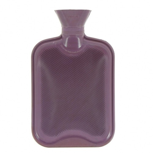 Bouillotte striée plastique