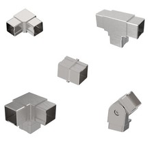 Acier Inox Rechteckverbinder