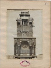 35 photos c1915 furniture 19th century Syrians Syria chairs tables .. inlaid with mother-of-pearl