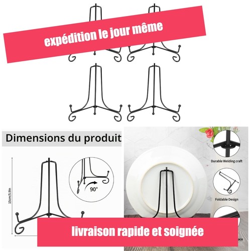 Support porte assiette - support, porte-assiette