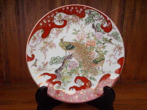 Assiette murale decoree main - assiette,