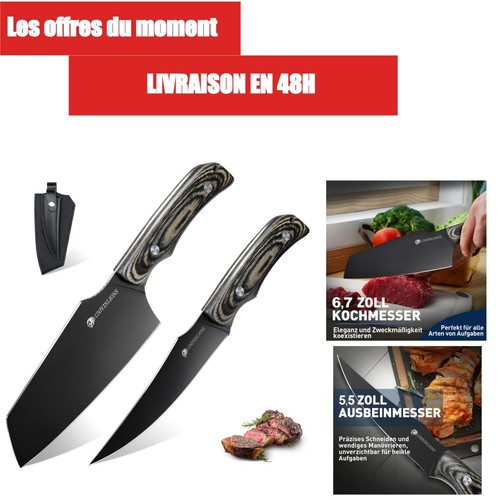 Set couteaux de cuisine - set,