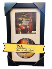 PAT METHENY SIGNED DREAM BOX CD BOOKLET FRAMED JSA COA SIGNED JAZZ
