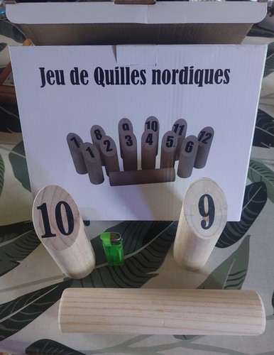 Jeu quille nordique - jeu,