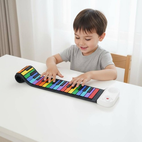 Piano touches pliable jouet - 49,