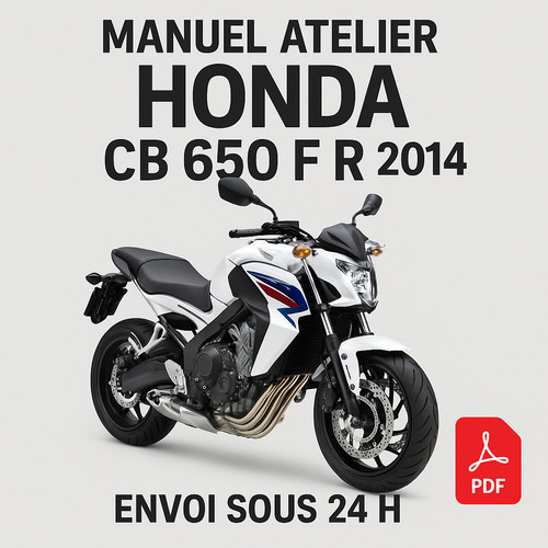 Manuel atelier honda 650 f - honda, cb