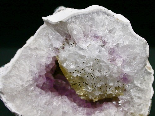 Géode améthyste calcite - gÉode, +