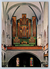 Vintage Postcard Zurich Orgel im Grossmunster