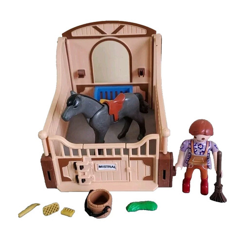 Playmobil 5518 box cheval - 5518, à