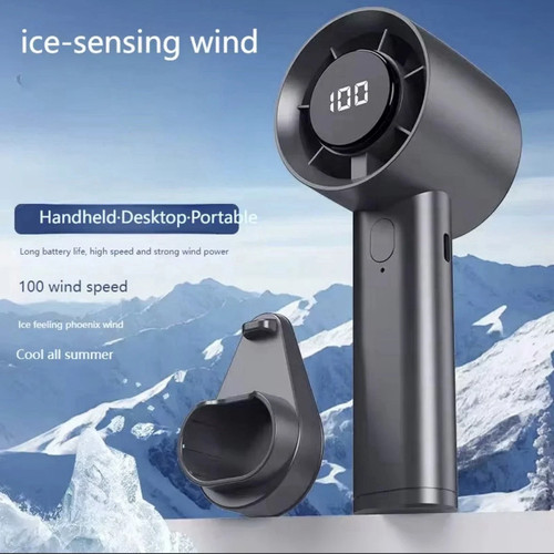 Portable handheld fan with led - fan,