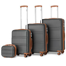 4 roues bagage cabine à main voyage ABS valises rigides 12/20/24/28 pouces Set