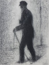 Georges SEURAT : Le marcheur