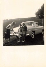 OLD SMALL PHOTOGRAPH CAR VINTAGE CAR SIMCA ARIANE?