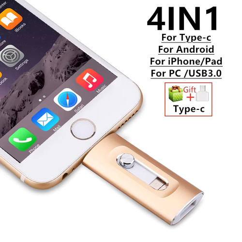 Clé usb 4en1 iphone android - clé,