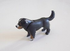 Playmobil (T3180) Farm - Black Bernese Shepherd Dog with Brown & White Spots