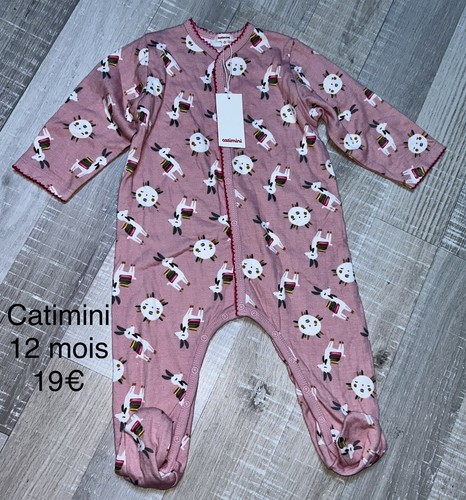 Catimini babygros pyjama coton - catimini,
