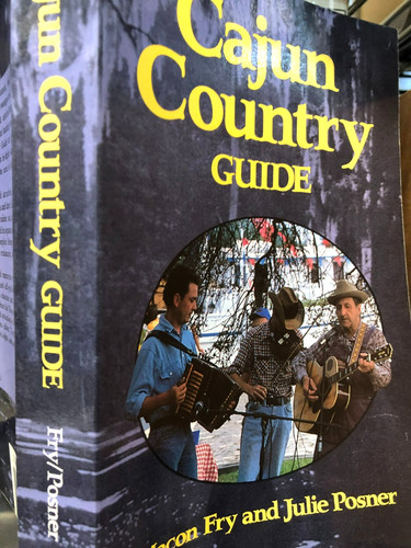 Rare cajun country guide by - rare!,