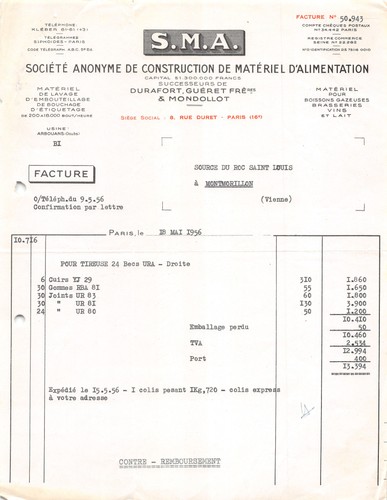 1956 societe anonyme - societe,