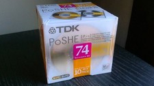 10 Minidisc TDK PoSHE MD 74