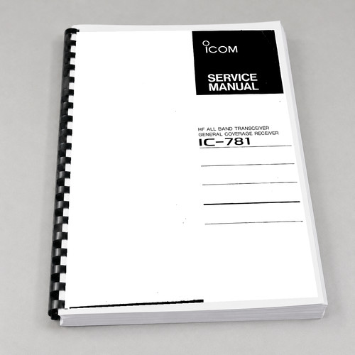 Icom 781 service manual - ic-781,