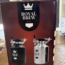 Royal Brew Nitro Cold Brew Coffee Growler Pro In Black Open Box