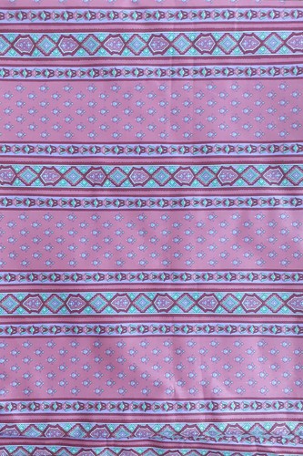 Coupon tissu provencal rose
