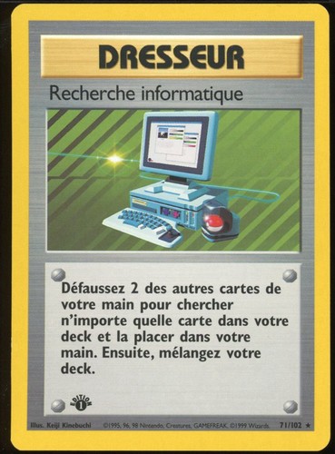 1999 pokemon french 1st - 1999,